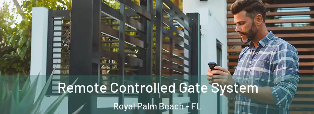  Remote Controlled Gate System Royal Palm Beach - FL